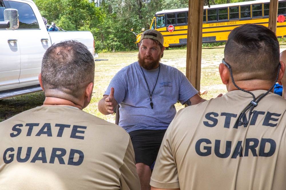 Dvids Images Florida National Guard Assists Florida State Guard With Water Survival Training