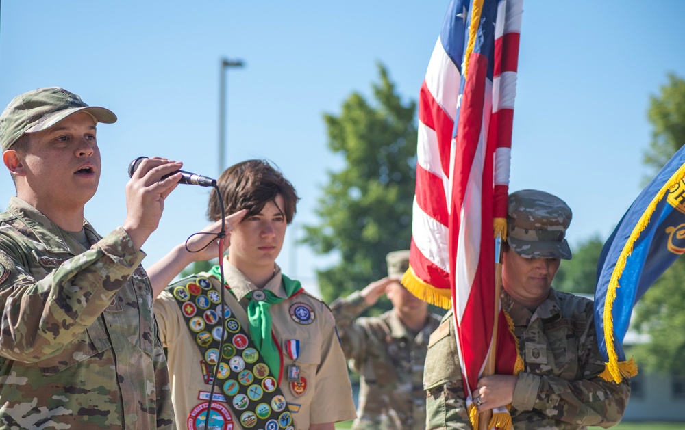 Flag Day ceremony