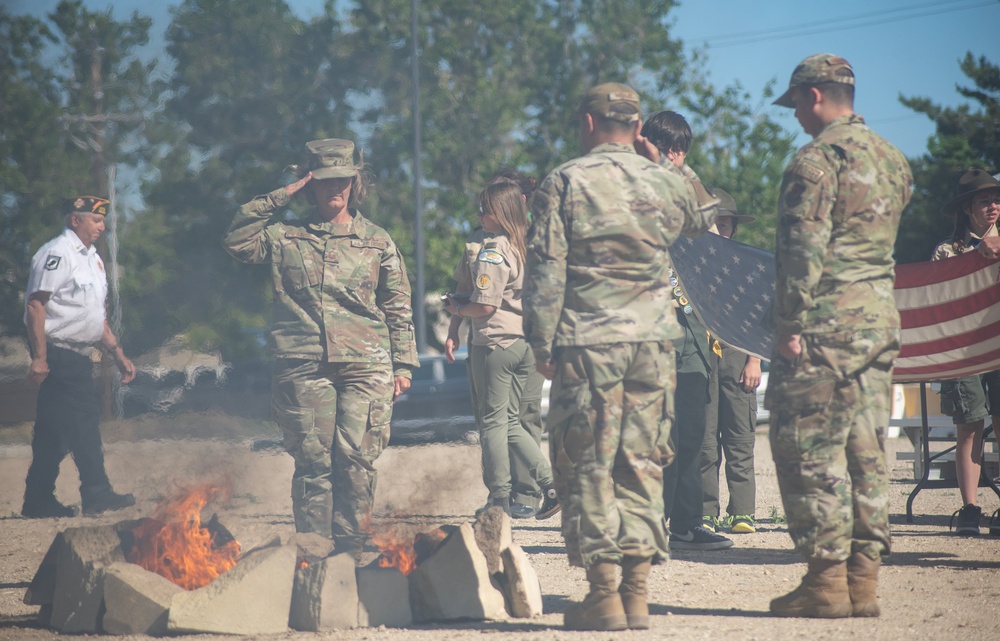 Flag Day ceremony