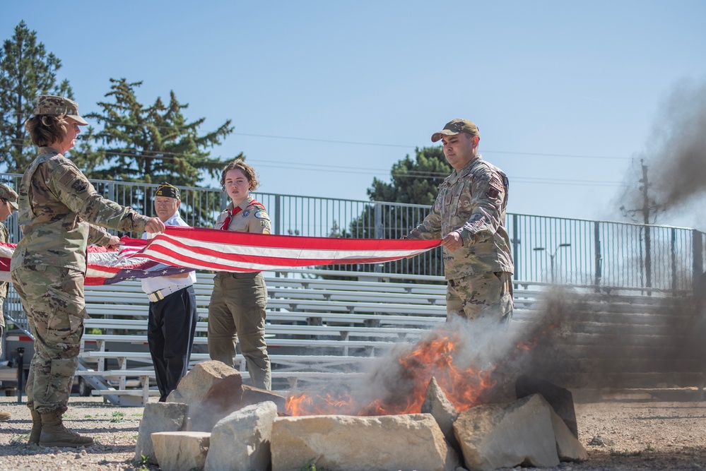 Flag Day ceremony