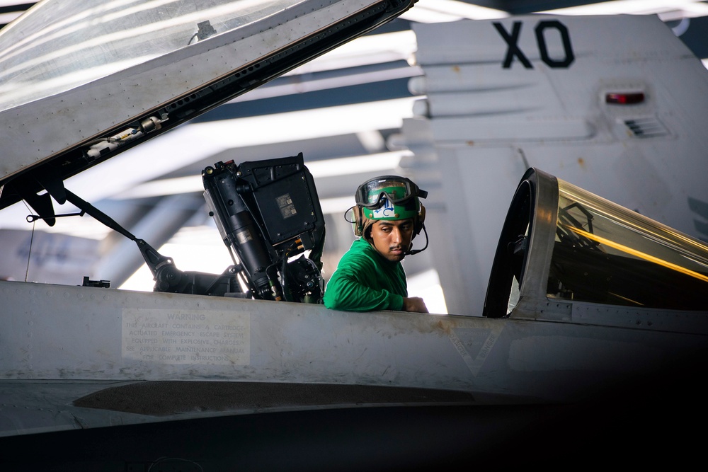 Nimitz Routine Maintenance