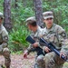 50th Regional Support Group HHC Soldiers conduct base defense training during AT
