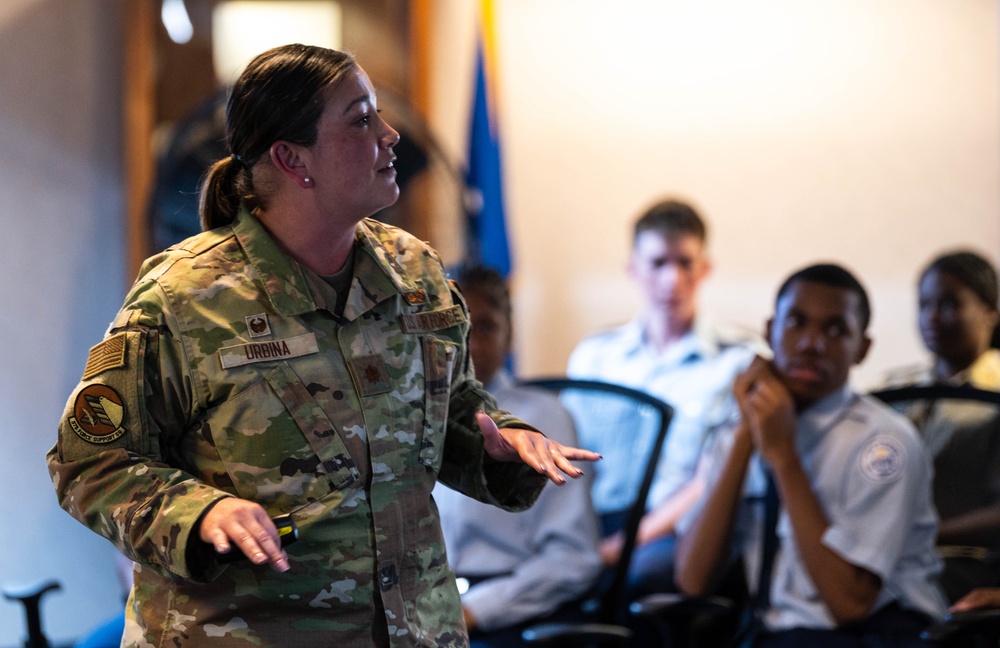 Scott AFB hosts JROTC Cadet Advanced Leadership Course