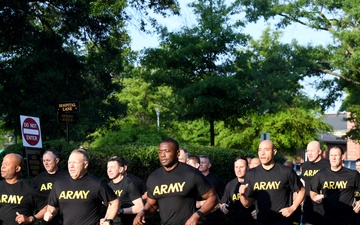 Army Birthday Run at Joint Base Myers, Virginia