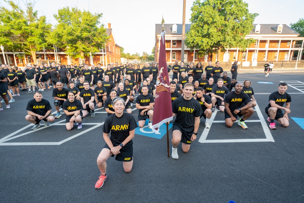 U.S. Army Medical Command Army Birthday Run