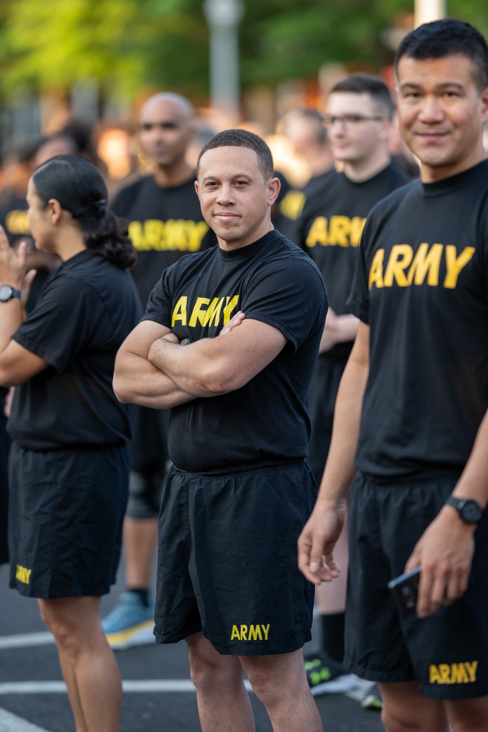 USAMEDCOM Participates in the 248th U.S. Army Birthday run