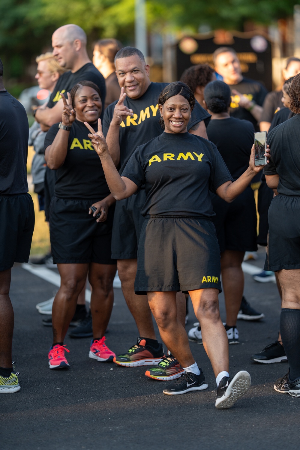 USAMEDCOM Participates in the 248th U.S. Army Birthday run