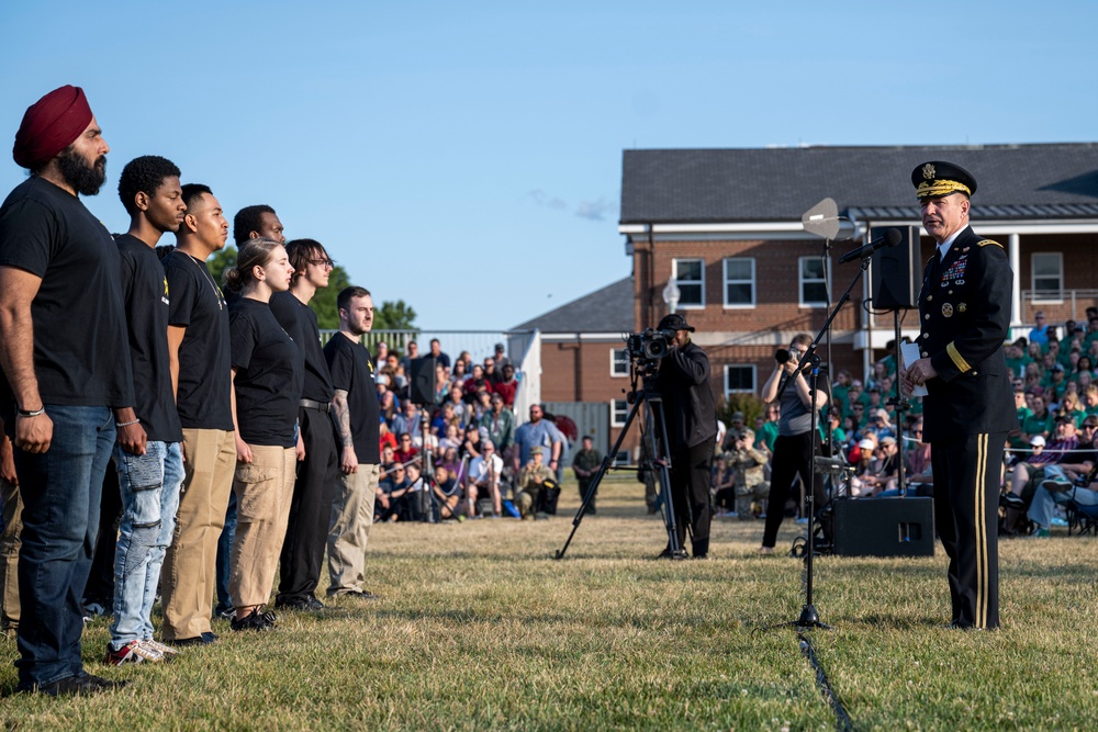 DSD Attends Twilight Tattoo on Army Birthday