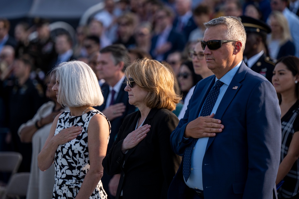 DSD Attends Twilight Tattoo on Army Birthday