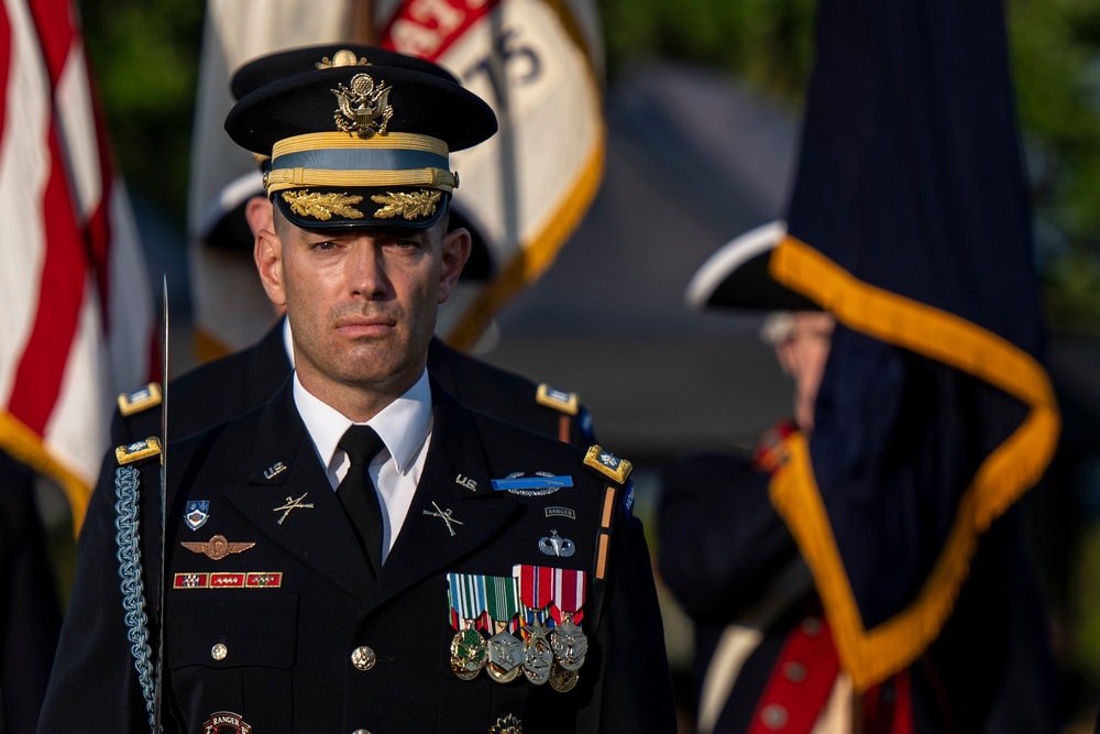 DSD Attends Twilight Tattoo on Army Birthday