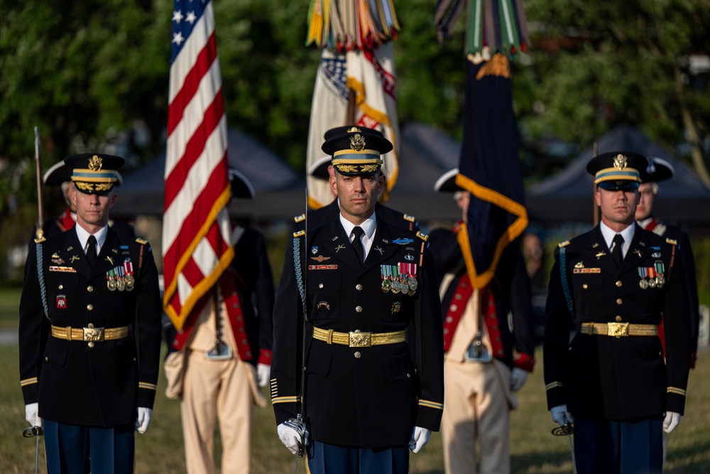 DSD Attends Twilight Tattoo on Army Birthday