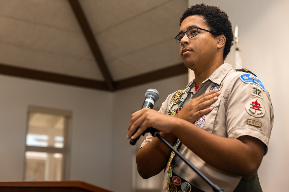 Oahu Veterans Center's National Flag Day Massing of the Colors Ceremony