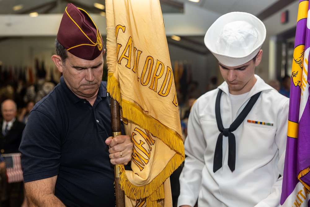 Oahu Veterans Center's National Flag Day Massing of the Colors Ceremony