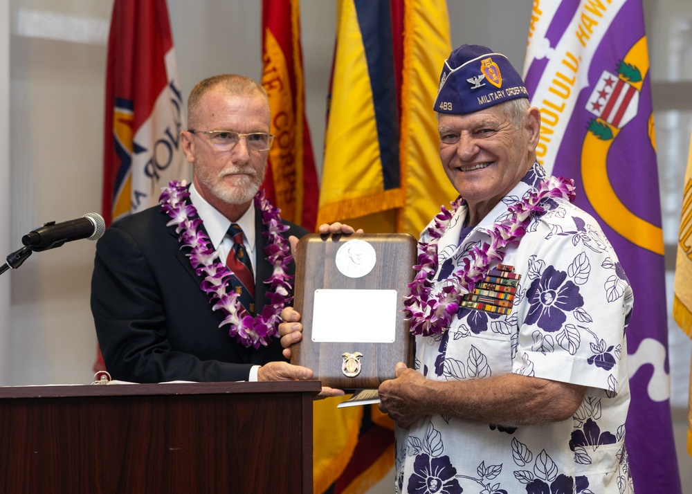 Oahu Veterans Center's National Flag Day Massing of the Colors Ceremony