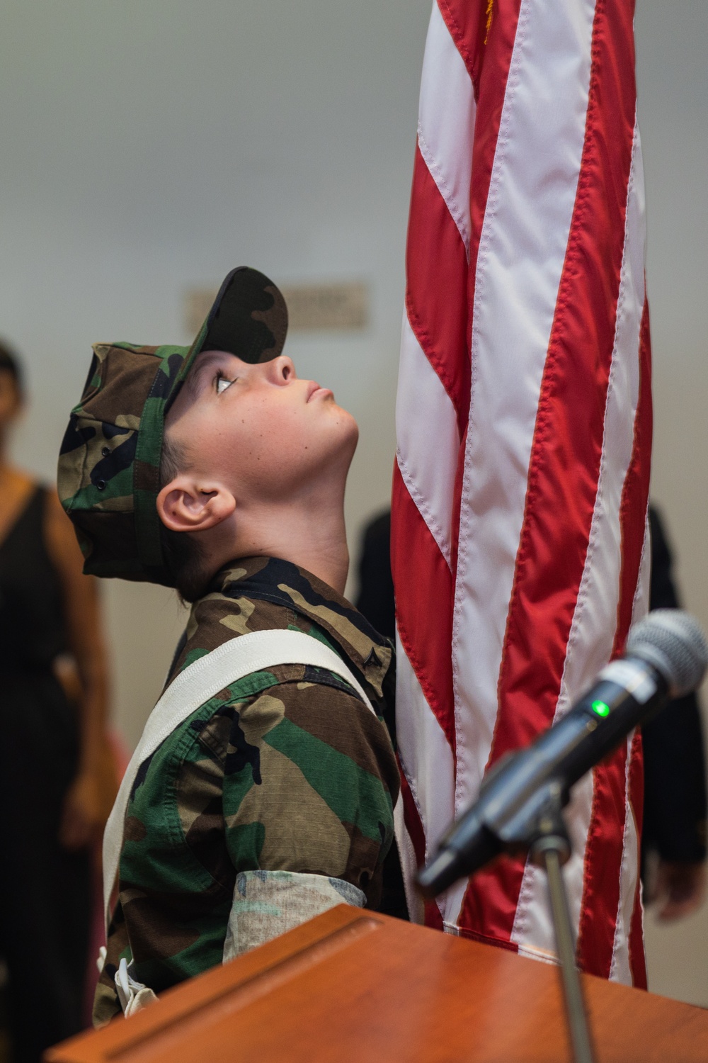 Oahu Veterans Center's National Flag Day Massing of the Colors Ceremony