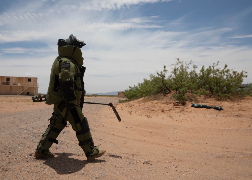 741st Ordnance Company's (EOD) elite training prepares Soldiers for explosive challenges