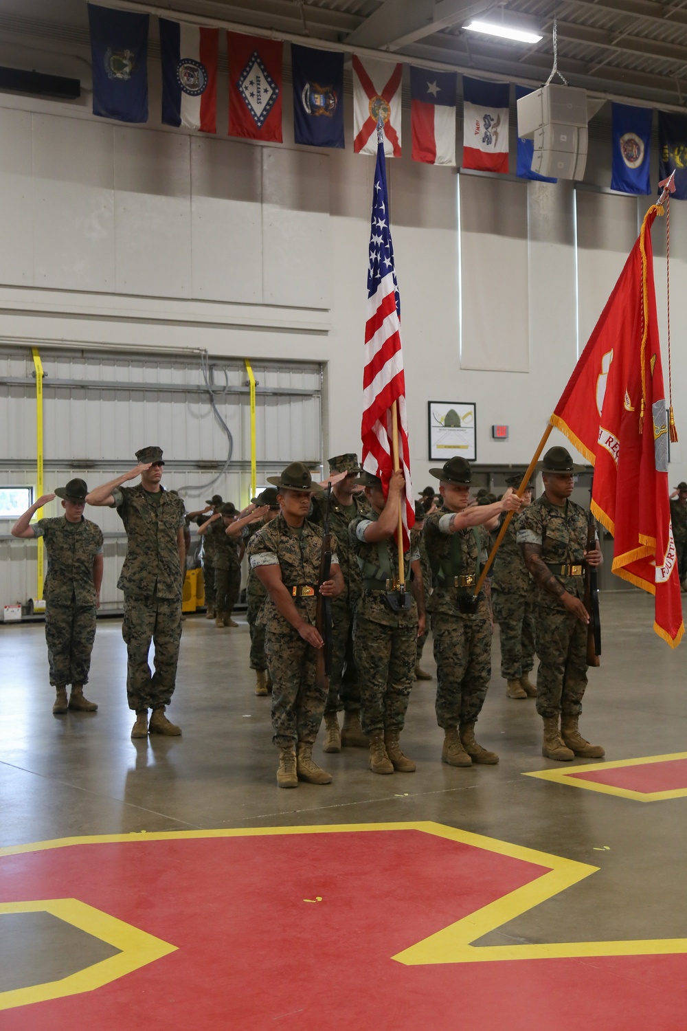 Fourth Recruit Training Battalion Deactivation Ceremony