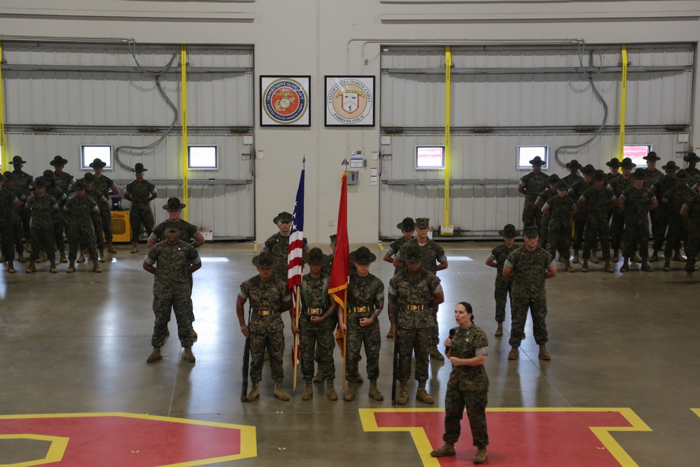 Fourth Recruit Training Battalion Deactivation Ceremony