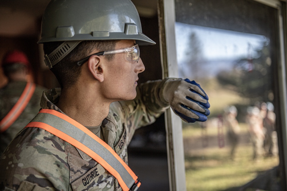 Oklahoma Army National Guard engineers renovate Camp Kilohana