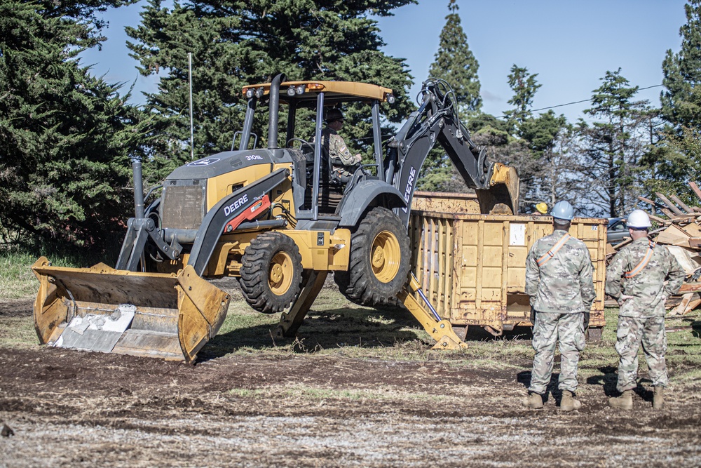 Oklahoma Army National Guard engineers renovate Camp Kilohana