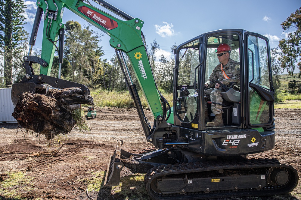 Oklahoma Army National Guard engineers renovate Camp Kilohana