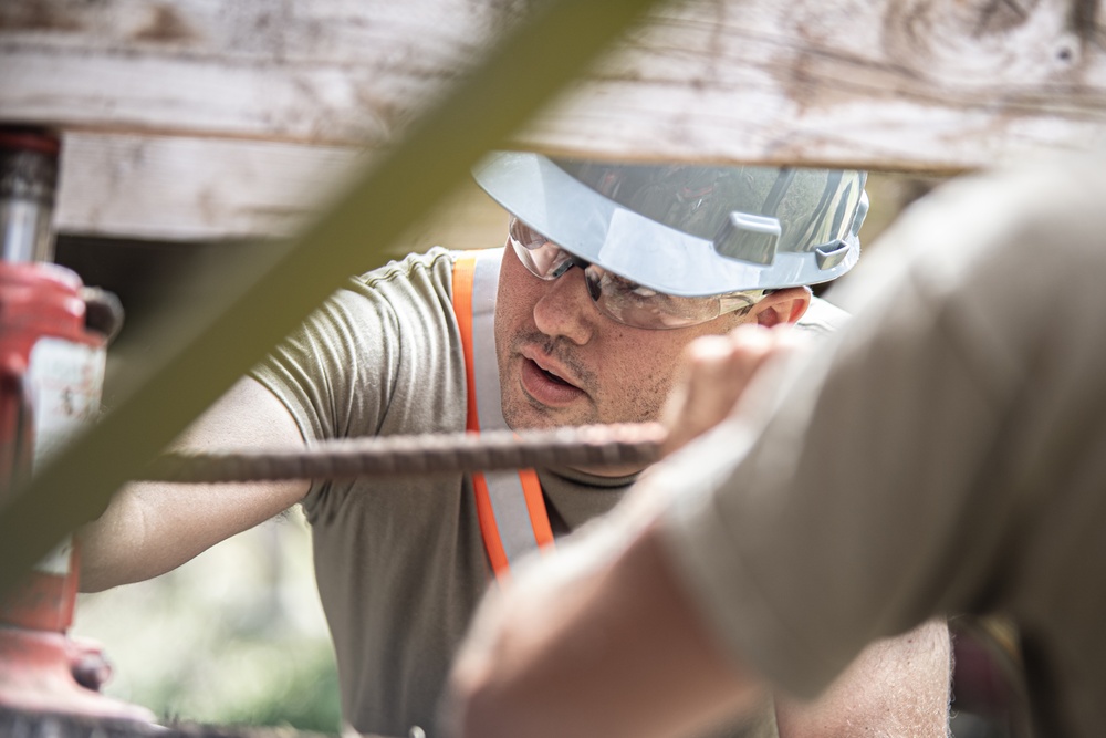 Oklahoma Army National Guard engineers renovate Camp Kilohana