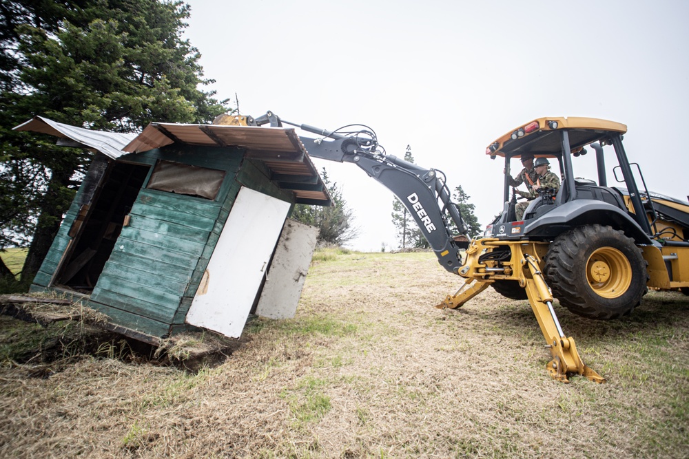 Oklahoma Army National Guard engineers renovate Camp Kilohana