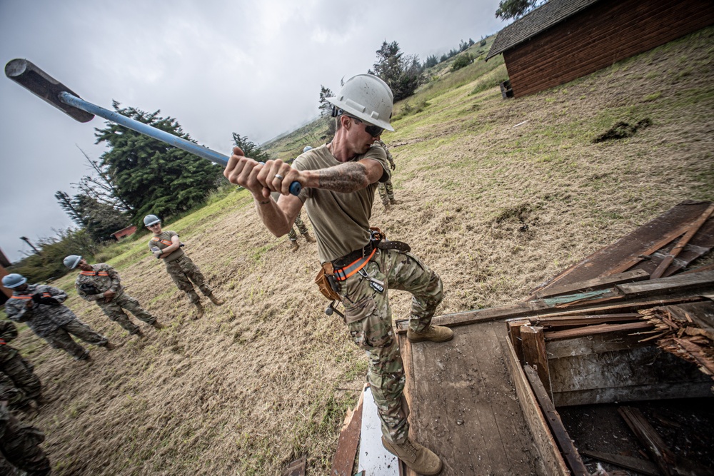 Oklahoma Army National Guard engineers renovate Camp Kilohana