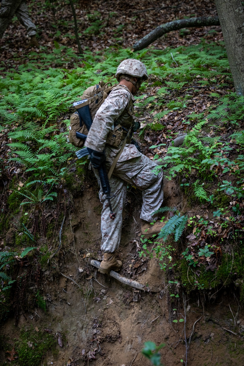 OCS Candidates Conduct a Field Exercise