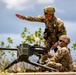 190th Engineering Battalion trains with various weapons.