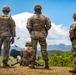 190th Engineering Battalion trains with various weapons.