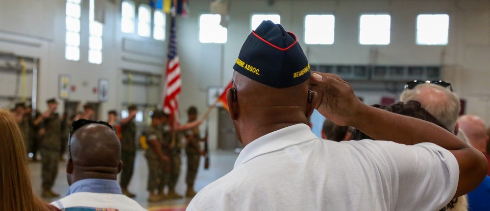 Fourth Recruit Training Battalion Deactivation Ceremony