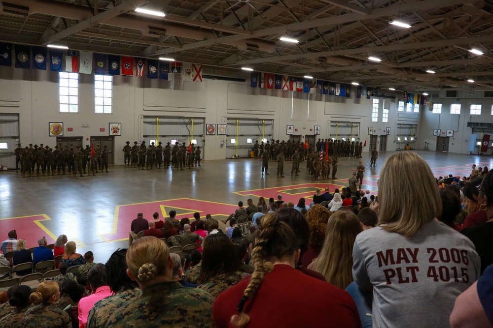 Fourth Recruit Training Battalion Deactivation Ceremony