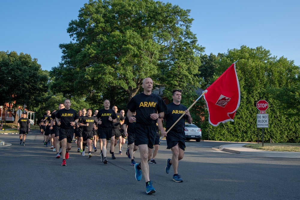 Army Birthday Run at Joint Base Myers, Virginia