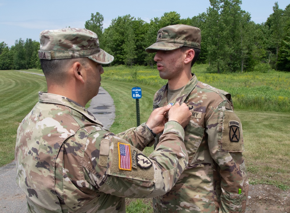 Sgt. Dunnaway Award Ceremony