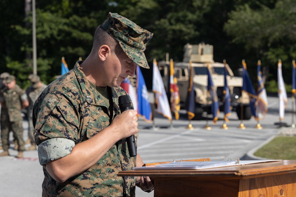 2d Reconnaissance Battalion Change of Command