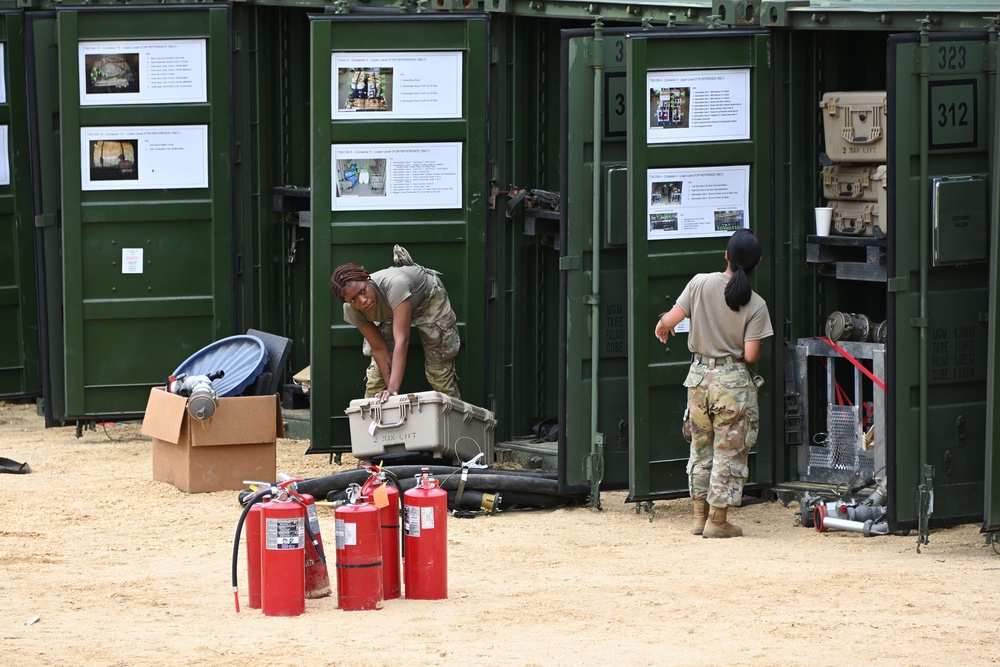 FORT DIX. 154th Water Purification Company participate in QLLEX Exercise at TAC 08C. JUNE 14, 2023