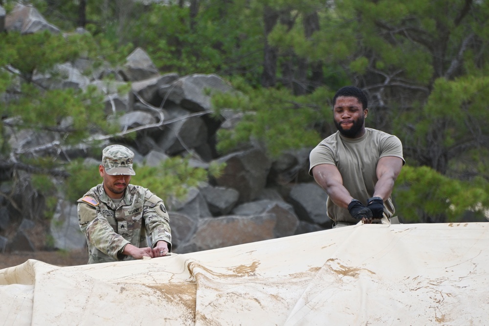 FORT DIX. 154th Water Purification Company participate in QLLEX Exercise at TAC 08C. JUNE 14, 2023