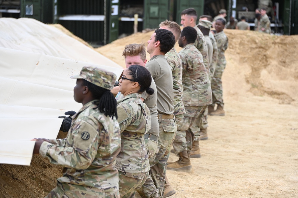 FORT DIX. 154th Water Purification Company participate in QLLEX Exercise at TAC 08C. JUNE 14, 2023