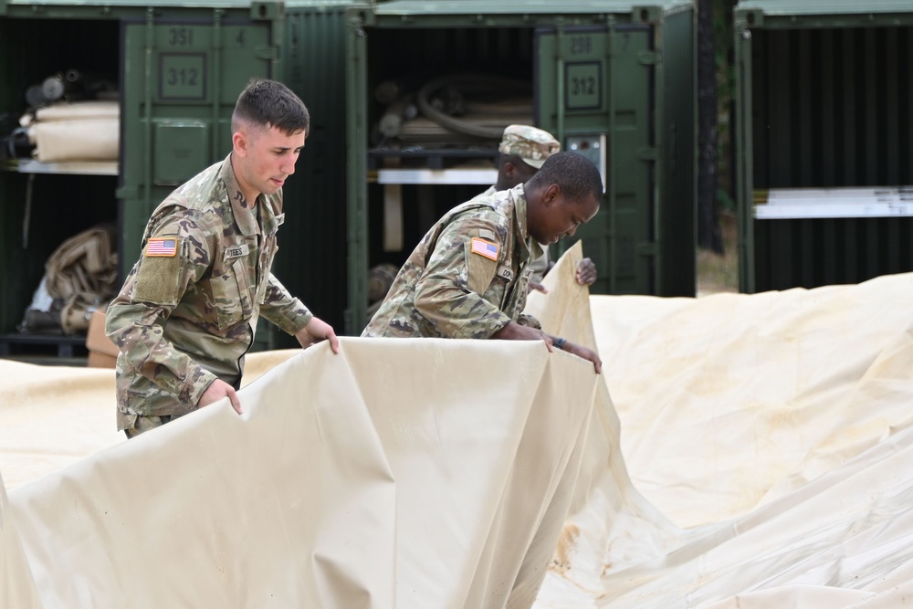 FORT DIX. 154th Water Purification Company participate in QLLEX Exercise at TAC 08C. JUNE 14, 2023