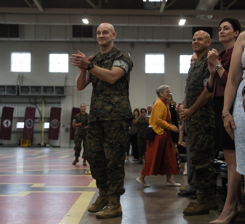 Sgt. Maj. Black visits Parris Island on June 15, 2023