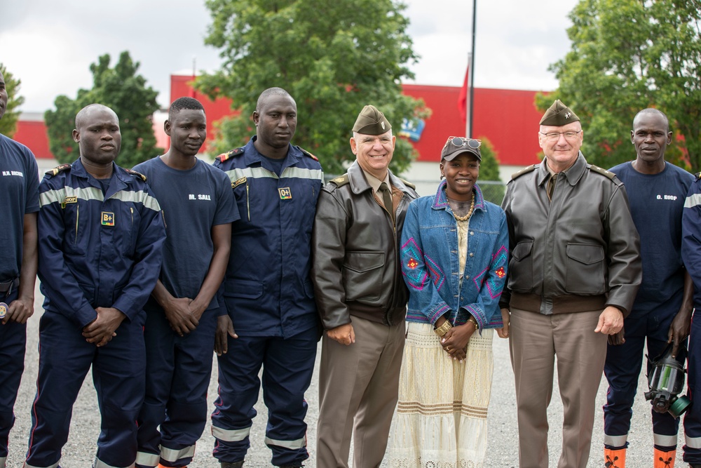 Maj. Gen. Gregory Knight visits Operation Northern Fallout