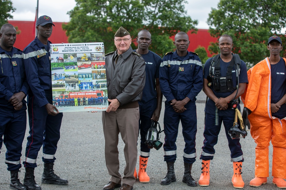 Maj. Gen. Gregory Knight visits Operation Northern Fallout