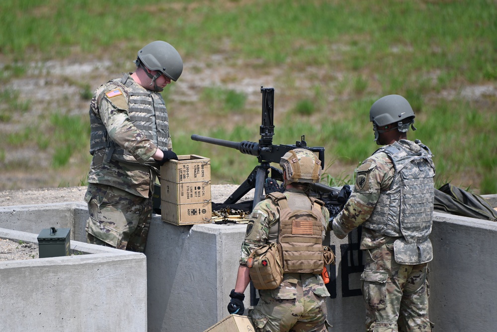 FORT DIX. RANGE 40 304th Civil Affairs Brigade Conducting Qualification training. JUNE 15, 2023