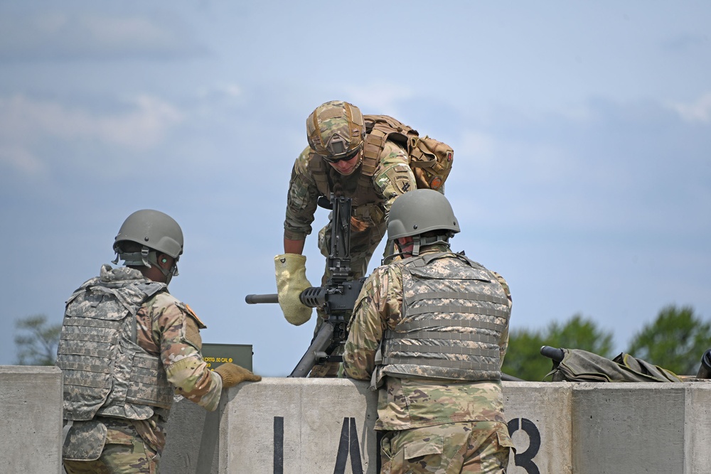 FORT DIX. RANGE 40 304th Civil Affairs Brigade Conducting Qualification training. JUNE 15, 2023