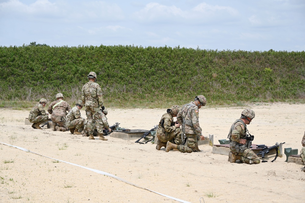 FORT DIX. RANGE 28B 233rd Quartermaster Company Conduct Zero and Grouping. JUNE 15, 2023