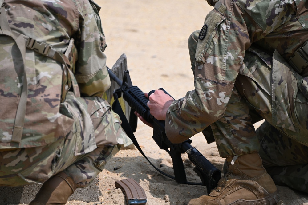 FORT DIX. RANGE 28B 233rd Quartermaster Company Conduct Zero and Grouping. JUNE 15, 2023