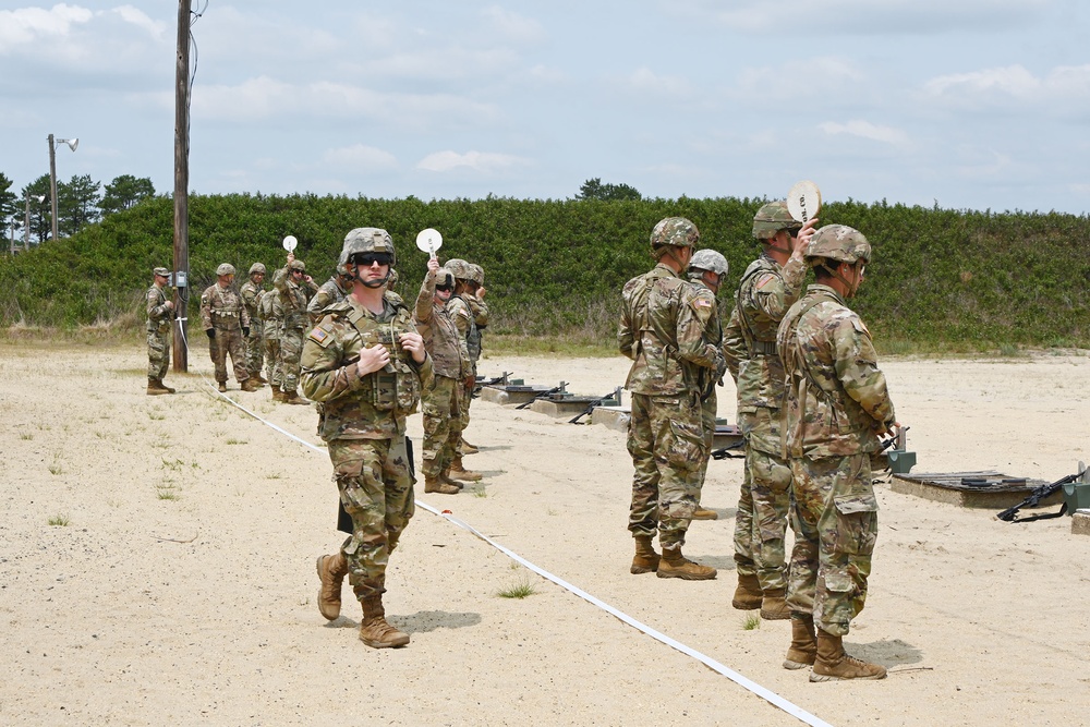 FORT DIX. RANGE 28B 233rd Quartermaster Company Conduct Zero and Grouping. JUNE 15, 2023