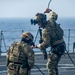 EODMU (5) conducts fast rope and rappelling exercise with JS Izumo (DDH 183)