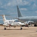 Aircraft displayed for Civic Leaders' Day Tour